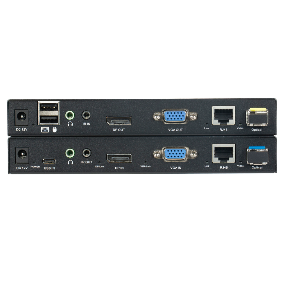 VGA & DP接口編碼型1080P光電一體KVM延長(zhǎng)器
